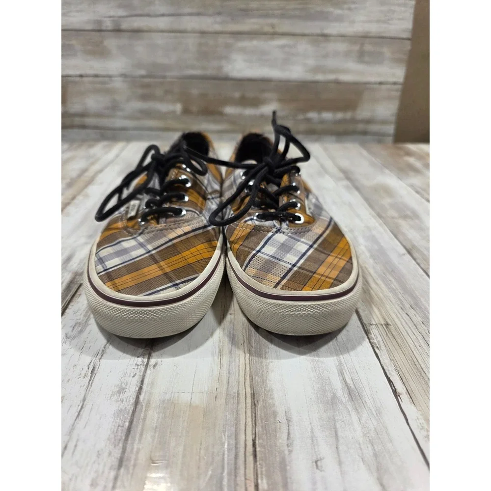 Vans Authentic Plaid Low Top Sneakers Men‎ 5 Women 6.5 Casual Lace Up Shoes